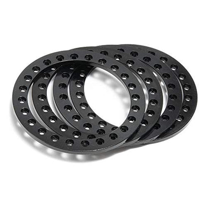 4pcs RC Beadlock Wheel Rim Replace Ring for 1/10 RC Crawler Car 2.2" Wheels