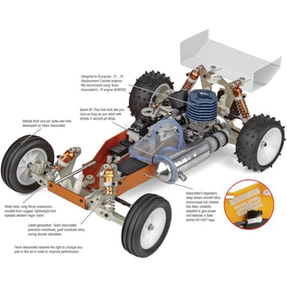 Associated 6047 RC10gb Nitro Buggy Kit