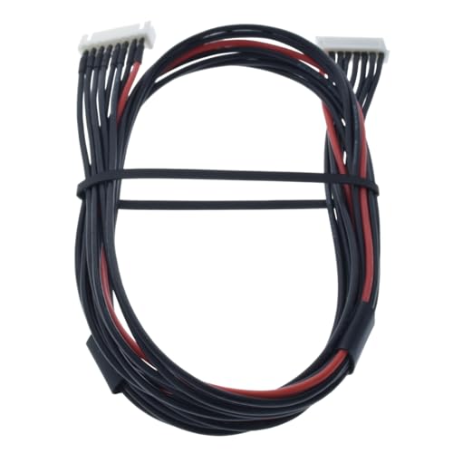 7S JST-XH Balance Extensions - 60cm 20awg (100 Strand) Wire - Flexible Silicone Insulation - 2.54mm / 0.1" Pin Spacing - style: 7S_60CM_JST-XH