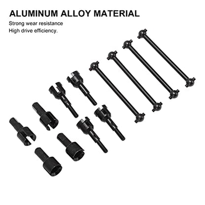 RC Dog Bone Drive Shaft,RC Dogbone Adapter Diff Cup Joint Axle as RC Car Truck Parts Replacement for A949 A959 A969 A979 (Black)