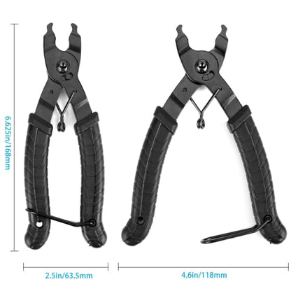 Bike Link Plier, Bicycle Chain Removal Tool Missing Link Opener Closer Plier Compatible with All Speed Bicycle Master Link Pliers