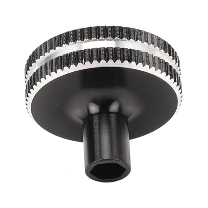 RC Short Nut Driver, Aluminum Alloy Hex Socket Wrench with Ergonomic Short Handle, Precision Crafted Lightweight Tool for RC Car Truck Crawler Wheel Nut Maintenance (5MM) - style: 5MM