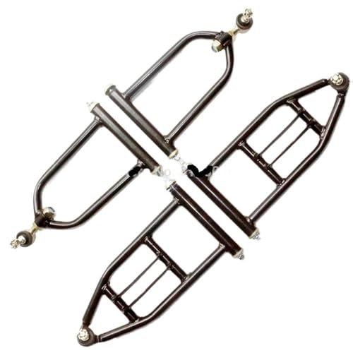 Front Suspension Swing Arm Upper And Lower A Arm Set 340mm Compatible With 50cc 90cc 110cc 125cc ATV Quad Bike Buggy Go Kart