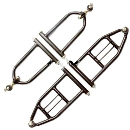 Front Suspension Swing Arm Upper And Lower A Arm Set 340mm Compatible With 50cc 90cc 110cc 125cc ATV Quad Bike Buggy Go Kart