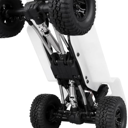 2Pcs FriHobby Stainless Steel RC Drive Shaft Metal Transmission Shaft CVD Compatible with TRX4M Defender Bronco 1/18 Crawler Upgrades Parts (Silver) - color: Silver