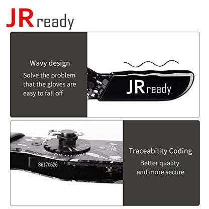 JRready NEW-DT2 Deutsch Crimp Tool for DTP, DT, DTM Connectors, Size 12, 16, 20 Solid Contacts. Equivalent to HDT 48 00 Deutsch Crimper(12-22AWG) - size: Crimping Tool(DT2)