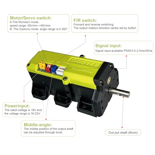 High Torque RC Servo (550kg)