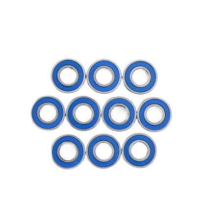 20/50/100pcs MR115RS Miniature Bearings Blue Sealed 5x11x4 mm ABEC-5 MR115-2RS Ball Bearing Parts for Hobby RC Car Truck(50PCS) - size: 50PCS