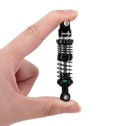 INJORA DRX 90mm Dual-rate Spring Oil Shocks for TRX4 SCX10 1/10 RC Crawler - size: 90mm