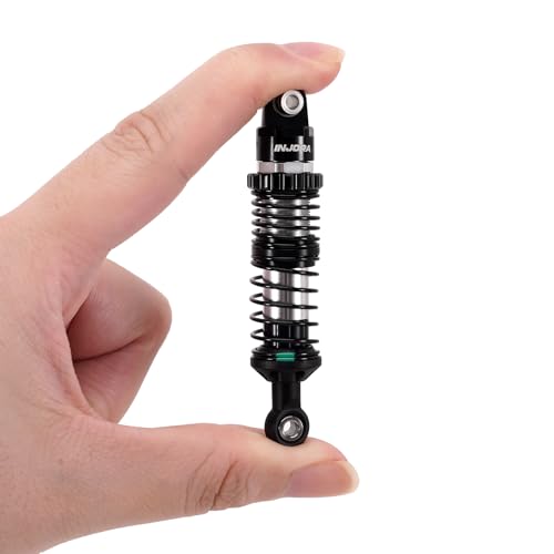INJORA DRX 90mm Dual-rate Spring Oil Shocks for TRX4 SCX10 1/10 RC Crawler - size: 90mm