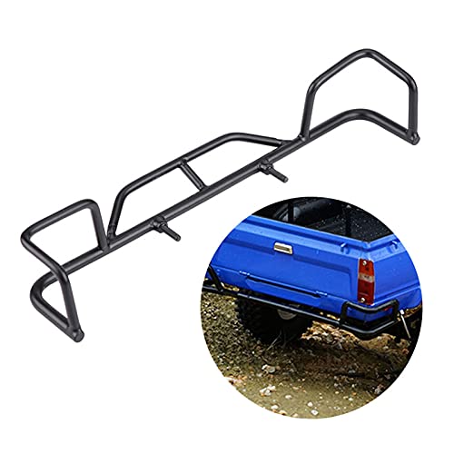 Metal RC Bumper, Durable Front Rear Protection 1/10 Scale Crawler Parts for Off-Road RC Enthusiasts and Hobbyists