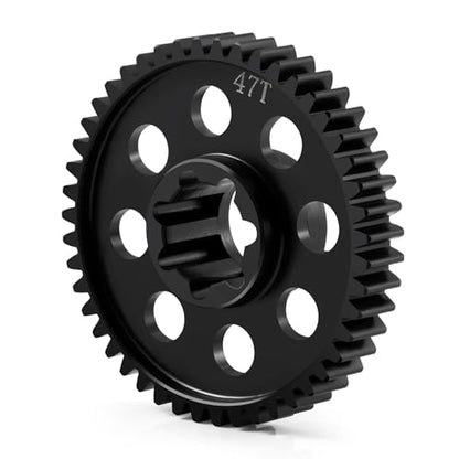 Steel Spur Gear 47T for Tra-xxas 1/16 Mini Maxx/Slash | 0.8 Module RC Gears Short Course Truck Upgrades