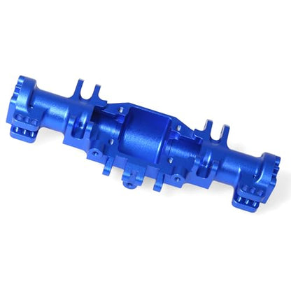 Aluminum Quick Release Bridge Shell Cover RC Upgraded Parts for LOSI 1/18 Mini LMT 4X4 Brushed Monster Truck RTR-LOS01026 RC Car, Blue - color: Blue Bridge Shell