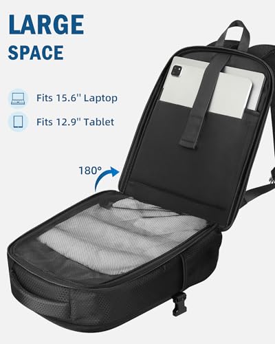 PEKREWS Case for Potensic Atom 2, Large Backpack for Atom 2/SE/3-Axis/LT | Fits 15.6'' Laptop, 30L Travel Drone Backpack, for Fly More Combo Drone Accessories (Not for RC PTD 1 Remote Controller)