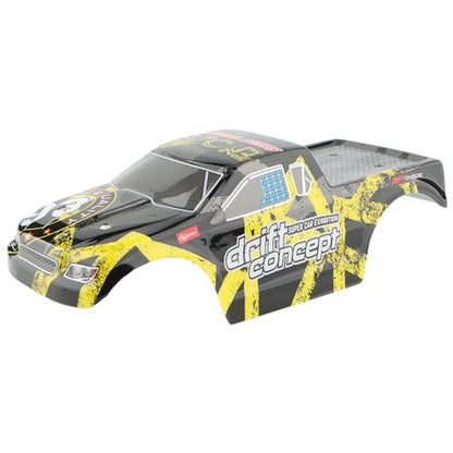 9300E RC Car Yellow Shell Body Cover PX9300-23 Accessories Spare Parts for 9300 9300E 1:18 RC Monster Trucks Vehicle - color: Yellow