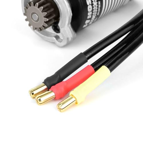 Hosim Upgraded 2852 3100KV Brushless Motor for Hosim X07W X07 X08 X15W 1/10 RC Cars High Speed Remote Control Car, Compatible with Most of 1:10 Scale RC Truck Waterproof Motor Replacement Parts