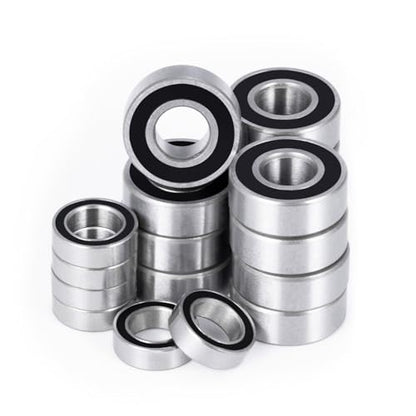 18pcs/Set Steel Rubber Sealed Bearings Kit for Tamiya M05&M06 Series | 1/10 RC Car Upgrade Parts