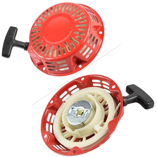 Generator Recoil Starter Assembly, Pull Start Replacement Compatible with GX120 GX160 GX200 5.5HP 6.5HP Engines, Easy Starting for Backup Power & Property Maintenance