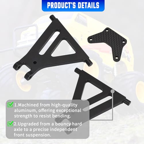 Front Suspension Kit for Tamiya Lunch Box CW-01 RC Car | Fits Tamiya Lunch Box CW-01, Front Independent Suspension, Upgrade Performance, Durable Components, Easy Installation