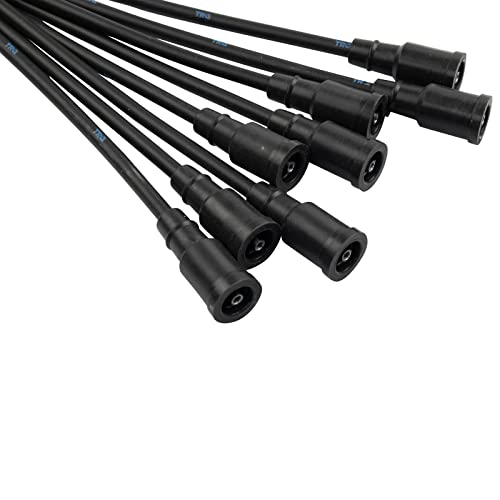 TRQ Engine Ignition Spark Plug Wire Kit Set | For Ford F250 F350 Super Duty V8 6.2L - style: IWA65524