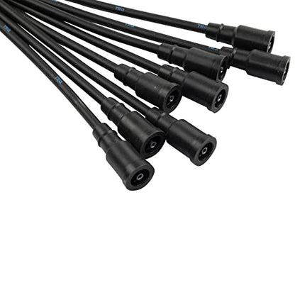 TRQ Engine Ignition Spark Plug Wire Kit Set | For Ford F250 F350 Super Duty V8 6.2L - style: IWA65524