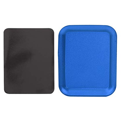 RC Screw Tray Magnetic Parts Holder Small Screw Organizer Storage Tray with Aluminum Alloy for Fuel Vehicle Parts Tools (Blue) - color: Blue