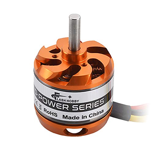 Brushless Motor 3536 RC Outrunner Motor Electric DC Motor for Helicopter UAV Multicopter RC Plane Fixed Wing & Robotic Arm(1250KV) - style: 1250