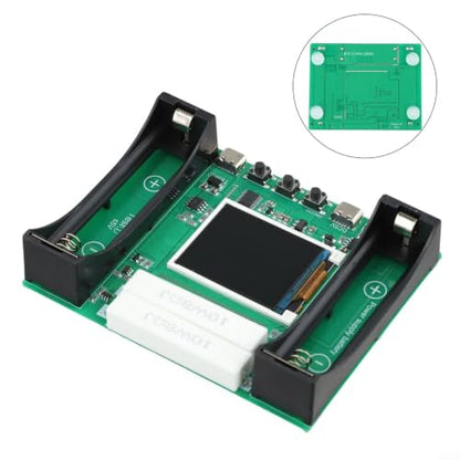 2 Channel for lipo for Battery Capacity Tester with Internal Resistance Meter - USB C Power Analyzer for RC Cars Drones 0-99999mAh