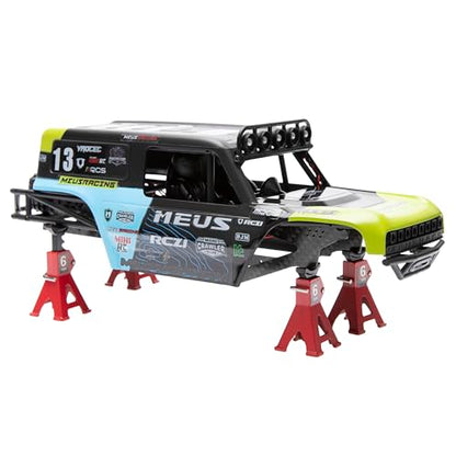 MEUS RACING MB24 SCX24 Body 5.2in 132MM Body Shell ABS+Nylon Carbon Fiber Chassis for 1/24 Axial SCX24 Bronco JLU B-17 C10(Green) - color: Green