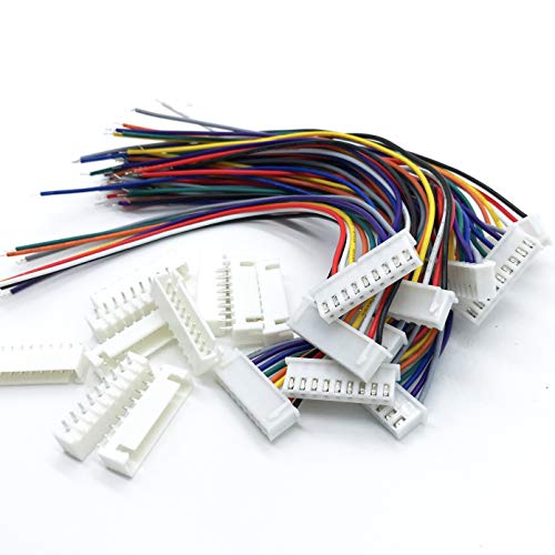 10Pcs 8S JST-XH 9Pin 26AWG Balance Extention Lead Wire for RC Lipo Battery