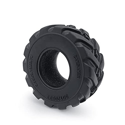 RCLIONS 1/24th Rubber 54mm Micro 1" RC Wheel Tires for Axial SCX24 Deadbolt,C10,JLU CRC,Bronco,Gladiator RC Crawler Truck Car (54mm) - size: 54mm