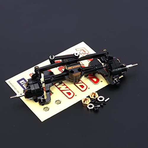 RCAWD Reinforced Screws SCX24 Front Portal Axle Full Brass for Axial 1/24 SCX24 AX24 & AX24 Upgrade Parts
