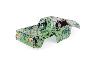 SummitLink Custom Body Compatible for 1/10 Scale RC Car or Truck (Truck not Included) (Camouflage) - style: Camouflage