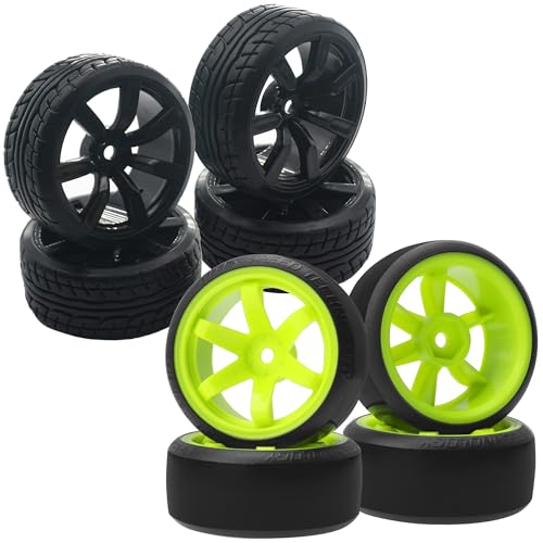 OD62mm Hard Plastic RC Drift Car Tires & Wheel Rims 12mm Hex Tyre & 4PCS/Set 1/10 Drift Car Tires,62mm Hard Plastic Tires & Wheel Rims 12mm Hex