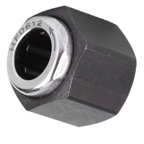 RC 12 mm Hex Nut One Way Bearing R025 RC Pull Start Parts Compatible with Vertex VX 18 16 SH21 12mm Engine for Traxxas HSP Redcat Himoto 1/10 Nitro RC Cars