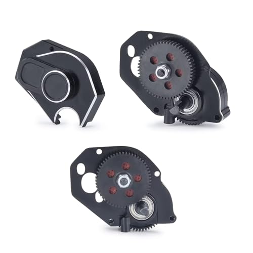 RC Crawlers Models for Axial for SCX24 for Deadbolt for Gladiator 1/24 2 Speeds Metal Gearbox Complete Transmission Case Series Parts Model