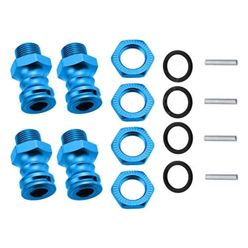 4Pcs 17mm to 23mm Wheel Adapter Conversion Extension, Blue - color: Blue