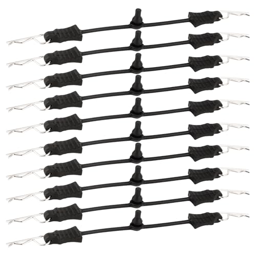 20-Pack 0.7mm RC Cars Body Clips with 10 Pieces Pull Tabs for Universal 1/24 1/28 1/36 Scale Micro Trucks SCX24 Remote Control Trucks & 1 PCS Hole Puncher Reamer for RC Body Shell Drills Tool - color: 0.7mm