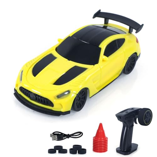 TOUCAN RC HOBBY RTR 4310 1/43 Remote Control Drift Car 4WD RC Racing Vehicles Radio Battery Light Effects No Sounds Mini Car Model Gift for Ages 14+