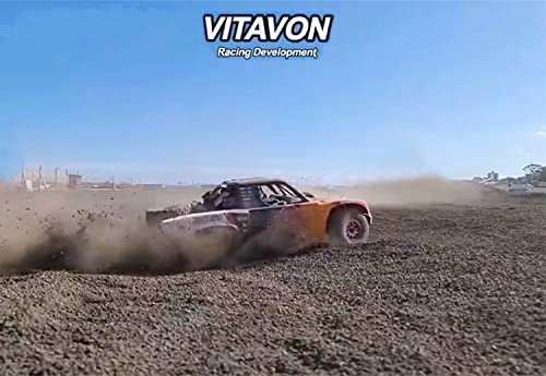 & VITAVON RC Parts Alu CNC Trailing Arm+Rear Suspension Link+Toe Link for Traxxas UDR Unlimited Desert Racer 1:7