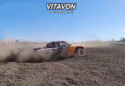 & VITAVON RC Parts Alu CNC Trailing Arm+Rear Suspension Link+Toe Link for Traxxas UDR Unlimited Desert Racer 1:7