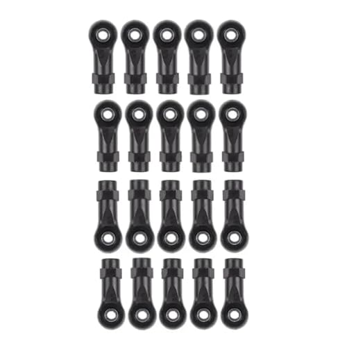 RC Models Parts For Axial For SCX10 II 90046 For 1/10 RC Crawler Car 10Pcs/Set Metal Link Set Plastic Rod End