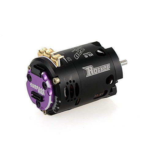 HXBER Surpass Hobby Rocket V3 540 10.5T Sensored Brushless SPEC Motor Black for 1/10 RC Racing Car Truck