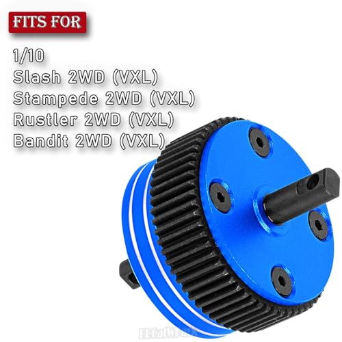 RC Differential Case Upgrades Part for 1/10 Slash 2WD VXL/Stampede 2WD VXL/Rustler 2WD VXL/Bandit 2WD VXL,Planetary Gear Diff Hops up,#2388X,Navy Blue - color: Navy Blue - (Differential Case)