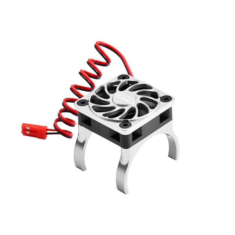 GPM 6061-T6 Alloy High Speed Cooling Fan 18000 RPM Compatible with 36Mm Motor for Mini Xrt Vxl 3S-108076-1 (Silver) - color: Silver