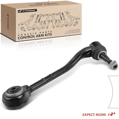 A-Premium Front Right Rearward Lower Control Arm, with Ball Joint & Bushing | Compatible with BMW E53 E70 Series - X5 2000-2006, Fix Clunking Noise Over Bumps