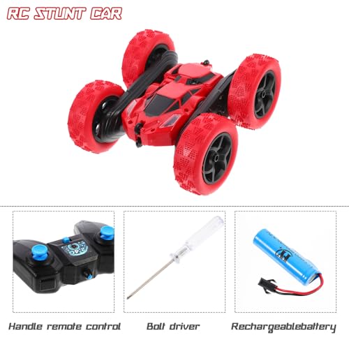 Double-Sided Rc Stunt Car with Flips and Rotations Off-Road Vehicle with Anti-Shock Design Fast Speeding Special Stunt Car for Birthday and Christmas