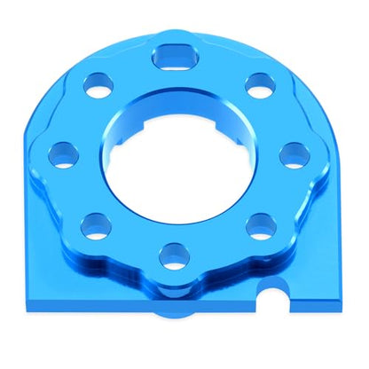 RC Aluminum Alloy Adjustable Motor Mount Plate Heat Sink Compatible with Tamiya TT01 TT01D TT01E 1/10 RC On Road Touring Car Motor Mount Chassis Upgrade Replacement Parts (Blue) - color: Blue