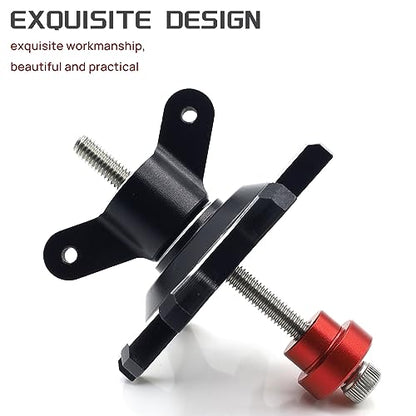1.9/2.2 Beadlock Wheels Mounting Tool for RC Crawler Tires Rims(Black) | Wheel Mounting,1/10 Scale,Beadlock Tires,Easy Assembly,Precision Fit,Durable Construction - color: Black