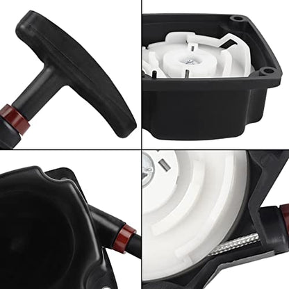 FLYPIG Recoil Pull Starter for 33cc 43cc 47cc 49cc 50cc Engine | Pocket Bike Dirt Bike Gas Scooter Chopper ATV Quad Mini-Choppers, Earthquake E43 Earth Auger Power Head